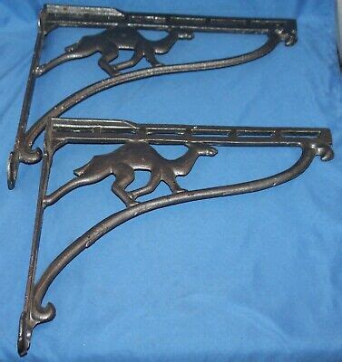 Vintage Camel Cast Iron Shelf Bracket ~ Home Decor 